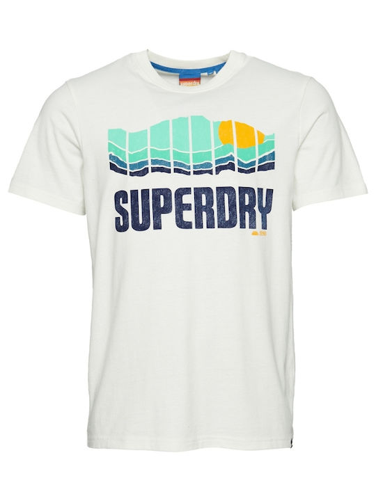 Great Outdoors T-shirt Natural White Marl