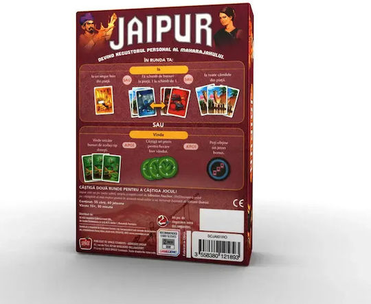 Joc de Societate Jaipur pentru 2 Jucători 12+ Ani Asmodee