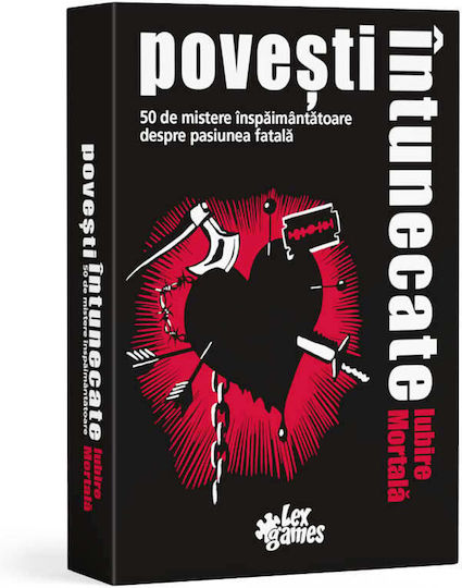 Joc de Societate Dark Tales: Deadly Love pentru 2+ Jucători 12+ Ani Lex Games