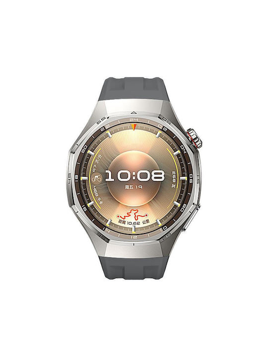 Curea Monocromă din Silicon Huawei Watch Gt 6 Pro Gri Închis