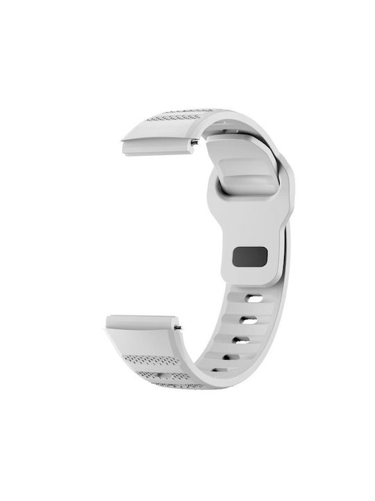 Einfarbiges Silikonarmband Für Huawei Watch Gt 6 Pro Weiß Einfarbiges Silikonarmband Für Huawei Watch Gt 6 Pro Weiß