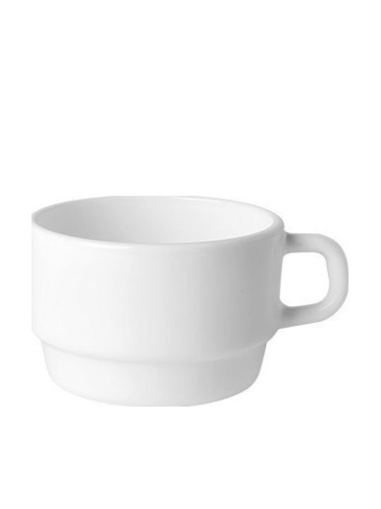 Bormioli Rocco Performa Set Căni Maro De sticlă Albe 220ml 6buc