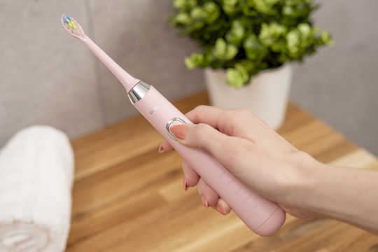 Zelmer Water Flosser mit Drucksensor und Reisetasche ZTB8010P Rosa