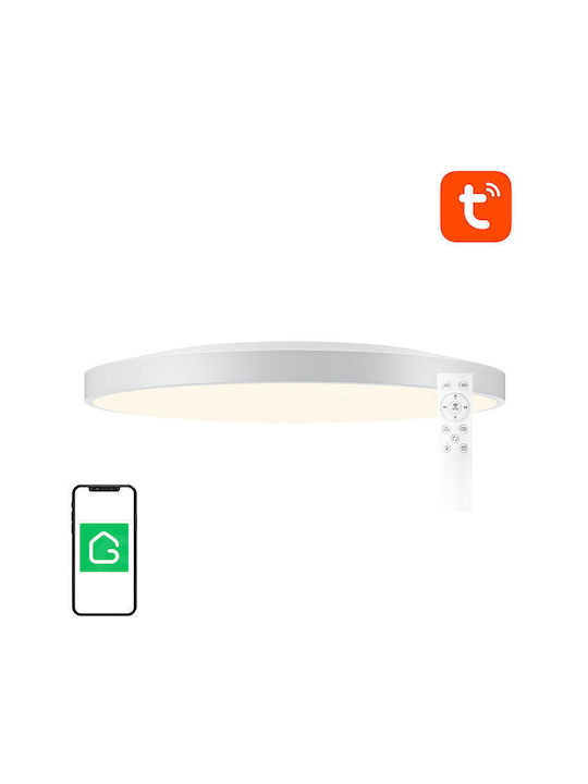 Gosund Smart Ceiling Mount Light 32cm White with Integrated LED and Remote Control