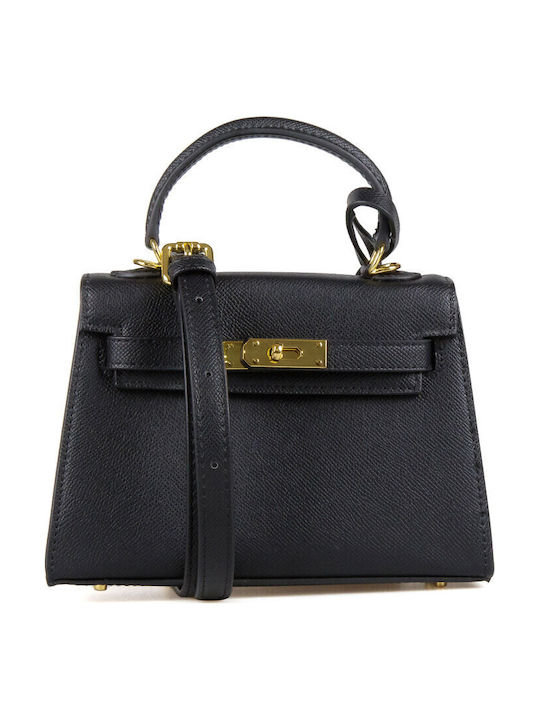 Women's Black Flap Bag