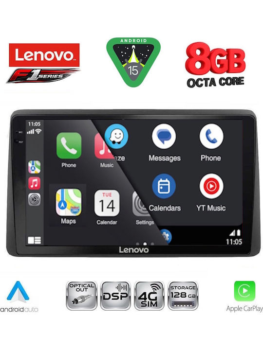 Lenovo Car Audio System for Dacia Duster 2019 with Touch Screen 10 inches Lenovo SSR 10104 CPA