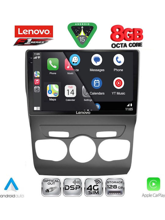 Lenovo Lenovo Auto-Audiosystem Für Citroen C4 / DS4 2011-2018 Bluetooth USB Eingebautes Wi-Fi GPS Apple CarPlay Android Auto Mit 10 Zoll Touchscreen SSR 10085_CPA