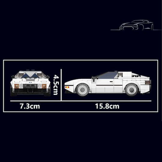Mould King Τουβλάκια M1 Sports Car Model Building 342τμχ