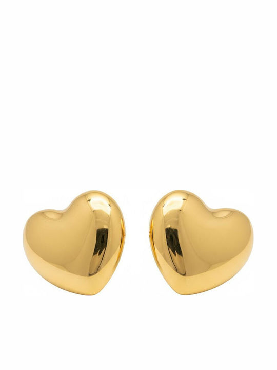 Awear Earrings made of Steel Gold Plated