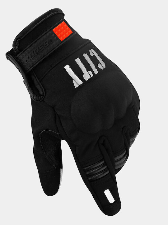Touchfunktion Handschuhe Größe Xs Rutschfeste Griffe Reflektierende Streifen Schwarz