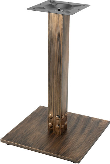 Masă Bar Pliabilă 60x60x74 Bronz Masă Bar Pliabilă 60x60x74 Bronz