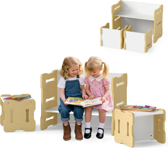 Kids Table and Chairs Set Costway