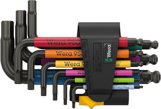 Wera 950/9 Hex-plus Multicolor Imperial L Set Chei Allen 3