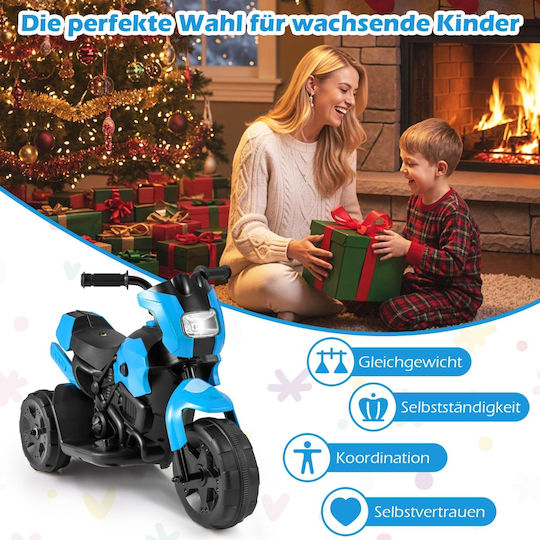 Kids Motorbike Electric 6 Volt Blue
