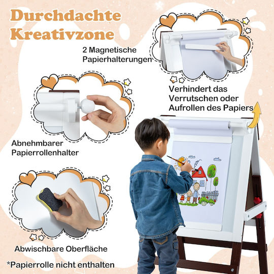 Costway Kids Blackboard / Magnetic Board