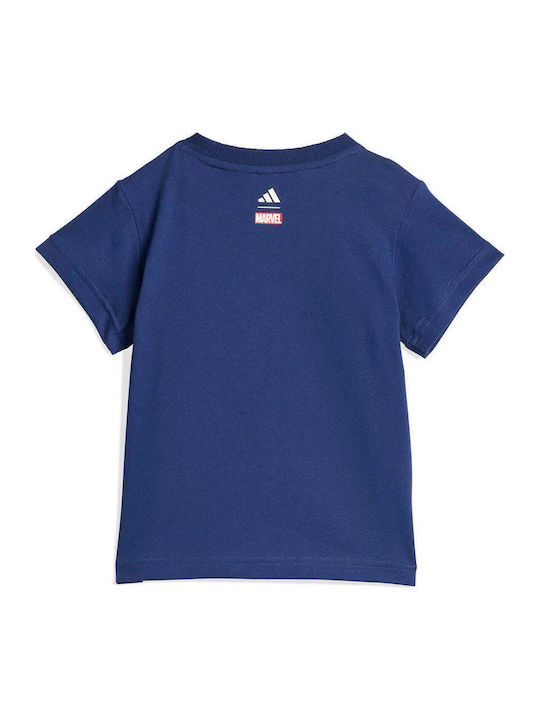 adidas Kids Set with Shorts Blue 2 Pieces