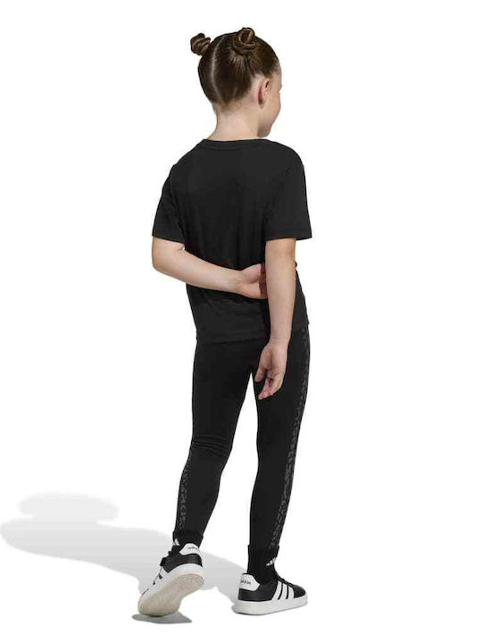 Kinder-Set mit Leggings Sommer 2Stück Black
