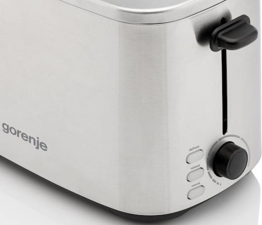 Gorenje Toaster 2 Slots 800W Gray