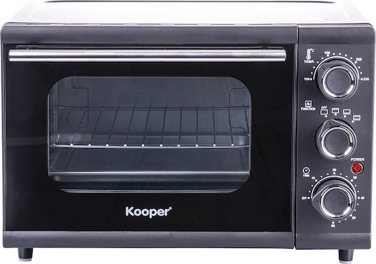 Kooper Cuptor electric 24lt Fara arzatoare Negru