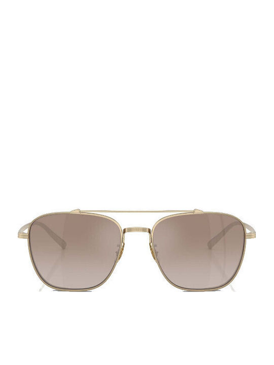 Oliver Peoples Sunglasses Χρυσά with Metal Frame & Gold Lens Oliver Peoples Sunglasses Χρυσά with Metal Frame & Gold Lens