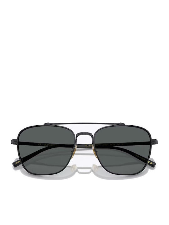 Oliver Peoples Γυαλιά Ηλίου Μαύρα με Μεταλλικό Σκελετό Oliver Peoples Γυαλιά Ηλίου Μαύρα με Μεταλλικό Σκελετό
