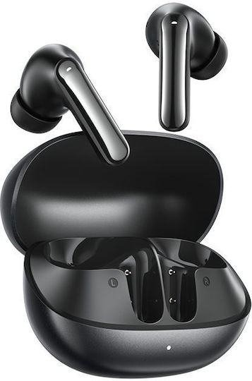QCY MeloBuds N20 Bluetooth Handsfree Ακουστικά με Αντοχή στον Ιδρώτα και Θήκη Φόρτισης Μαύρα