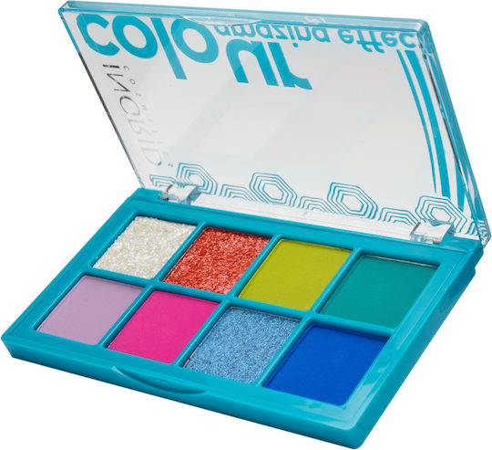 Ingrid Cosmetics Lidschattenpalette in fester Form 10gr