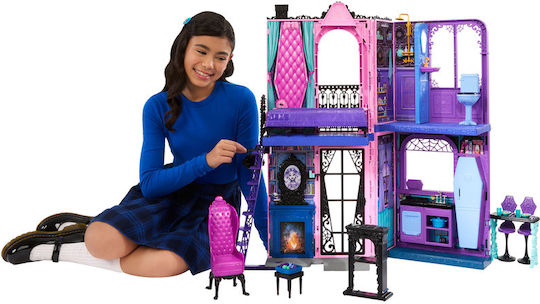 Mattel Monster High Κουκλόσπιτο με Έπιπλα