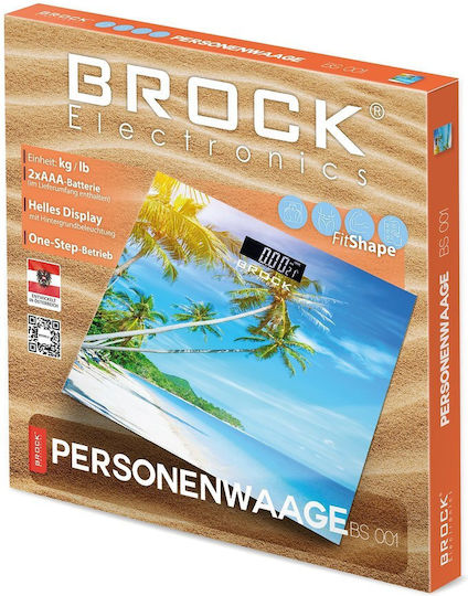 Brock Ψηφιακή Ζυγαριά 180kg
