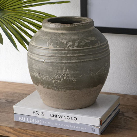Artekko Decorative Vase Green 26x25x26cm
