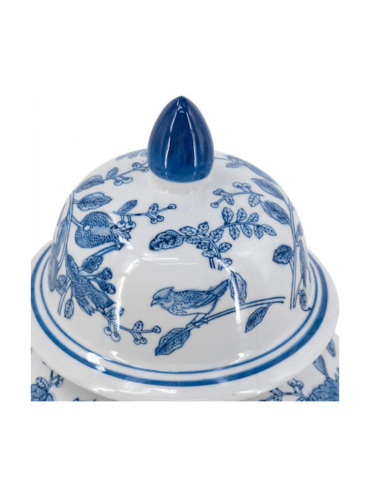Artekko Decorative Vase Melania White 24.5x24.5x44cm