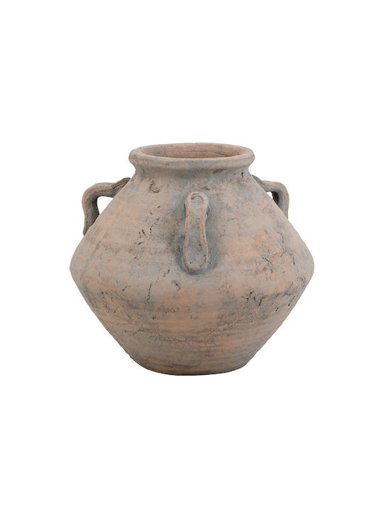 Artekko Decorative Vase Orange 25x22.5x25cm