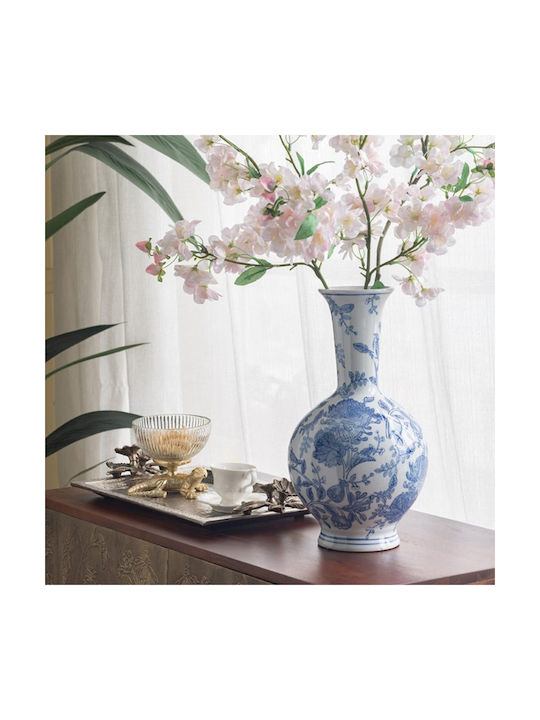 Artekko Decorative Vase Melania White 19.5x19.5x36cm