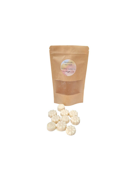Kalliopi Silver Duft-Wax Melt mit Duft Vanille WX-7016 9Stück