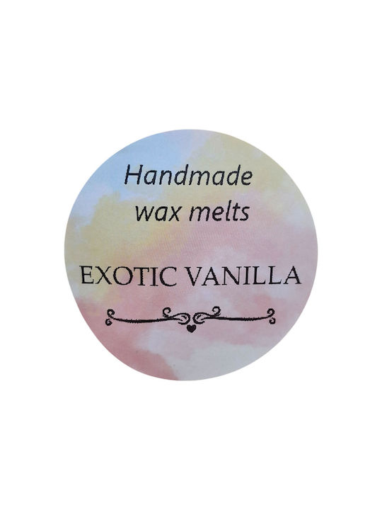 Kalliopi Silver Duft-Wax Melt mit Duft Vanille WX-7016 9Stück