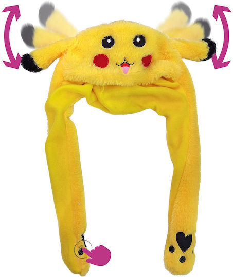 Yellow Mouse Hat with Moving Ears 50x35cm Carnavalista 232414