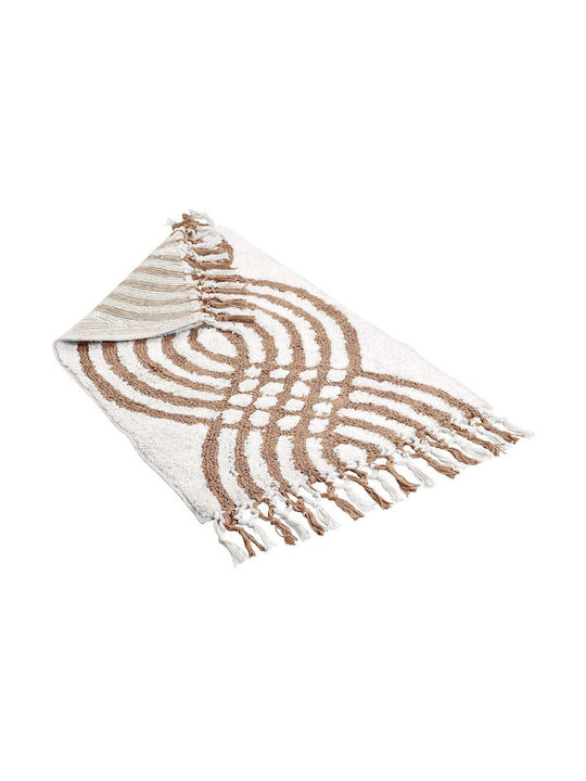 Beauty Home Bath Mat 3285-ΡΟΖ-50Χ80 Grey, Pink 50x80cm