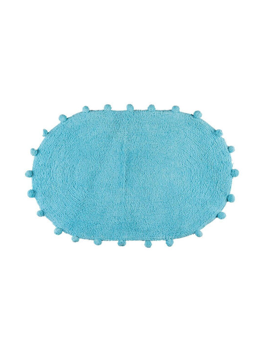 Beauty Home Bath Mat 3282-ΣΙΕΛ-50Χ80 Sky Blue 50x80cm