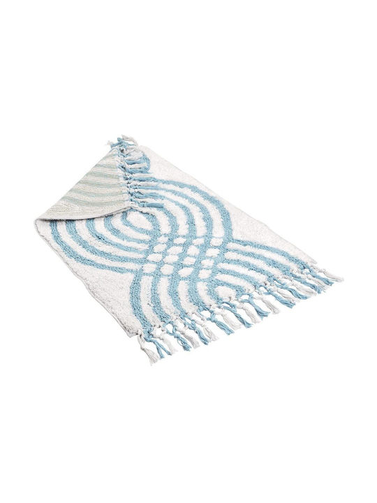 Beauty Home Bath Mat 3285-ΡΟΖ-50Χ80 Grey, Pink 50x80cm