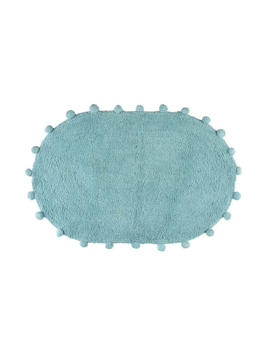 Beauty Home Bath Mat 3282-ΣΙΕΛ-50Χ80 Sky Blue 50x80cm