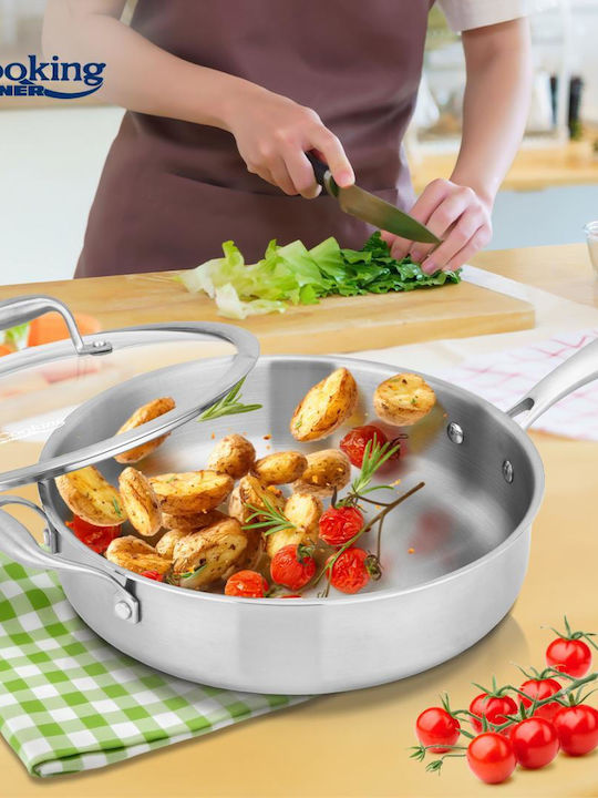 Heinner Pan Made of Stainless Steel with Lid
