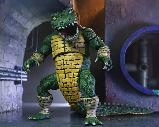 TMNT Mirage Comics Leatherhead Deluxe Action Figure