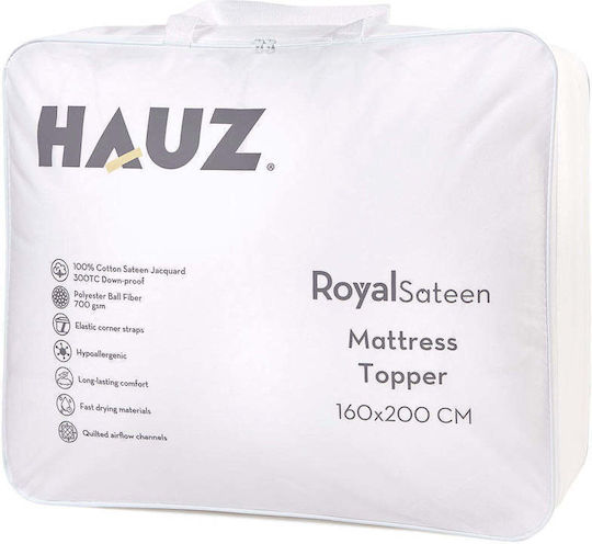 Hauz Topper Royal Single Bumbac 90x200buc