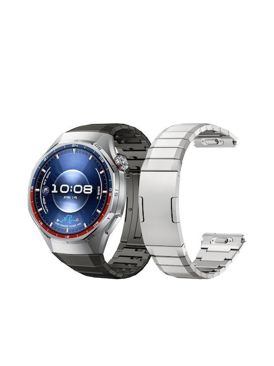 Лукрак Крама От Титаний Huawei Watch Gt 6 Pro Плъзгаща Ключалка Черен