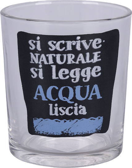 Galileo Si Legge Set of Glasses Water made of Glass 270ml 6pcs