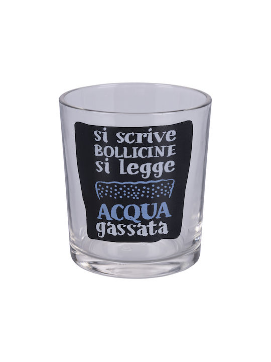 Galileo Si Legge Set of Glasses Water made of Glass 270ml 6pcs