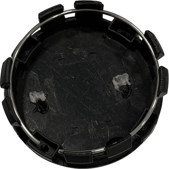 Nissan Chrome Black Car Wheel Center Cap 70mm 1 Piece