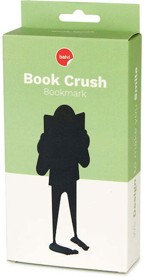 Σελιδοδείκτης Mr Bookcrush Black Balvi 25163