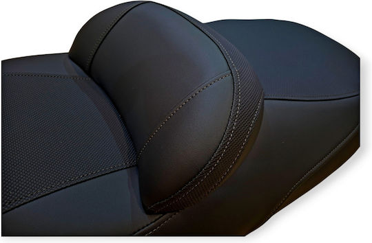 Maxsym Gen1 400-600 Anti-Slip Seat Cover Grey Stitches