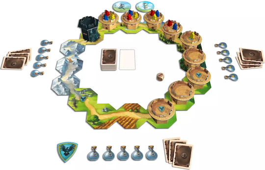Board Game Wandering Towers for 2-6 Players 8+ Years Old (PL) Rebel